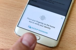 Android smartphones biometric identification
