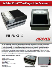 M2-TenPrint™ Live Scanner Brochure
