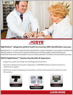 RightPatient&trade; biometric technology Brochure