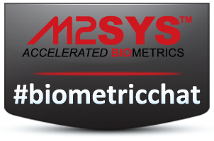 M2SYS Technology hosts a tweet chat on biometric technology once per month.