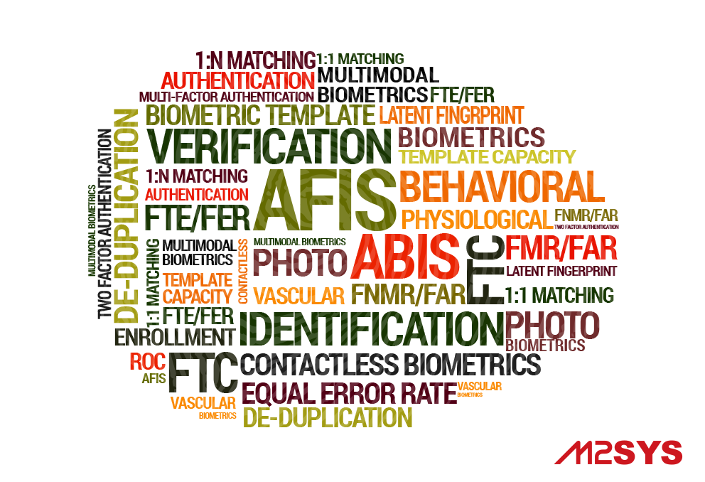 Top 25 terms in biometrics explained