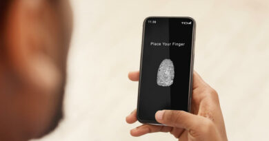 Mobile apps for biometric machine
