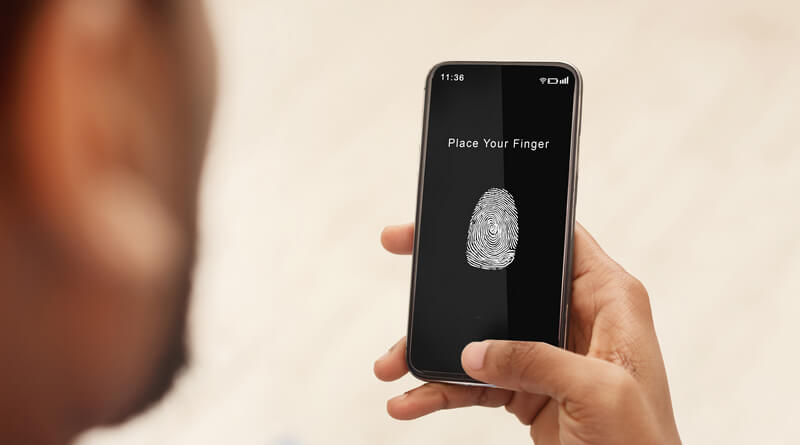 Mobile apps for biometric machine