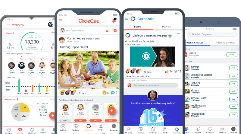 circlecare-employee-engagement-wellness-app