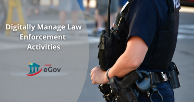 Digitally Manage Law Enforcement Activities