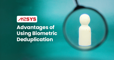 advantages of using biometric deduplication