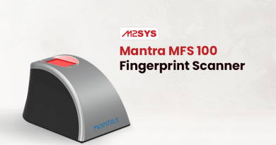 Mantra MFS 100 fingerprint scanner