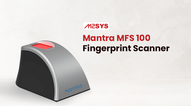 Mantra MFS 100 fingerprint scanner