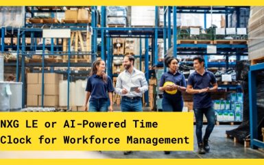 NXG LE or AI-Powered Time Clock for Workforce Management