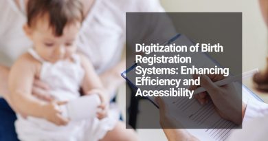 Digitization of Birth Registration Systems Enhancing Efficiency and Accessibility