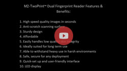 M2SYS M2-TwoPrint Dual Fingerprint Reader Training Video