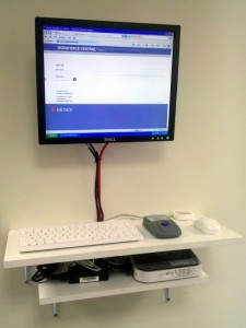 Cal Poly Fingerprint Check-In Station