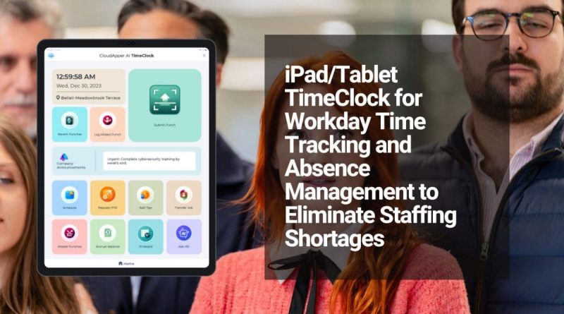 Workday AI Time Clock for Absence Management and Staffing Optimization